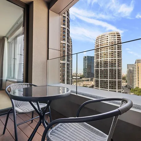 Skypark 1-bedroom On Floor 10 With View And Parking By Skyviews דירה ברטיסלאבה
