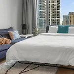 Skypark 1-bedroom On Floor 10 With View And Parking By Skyviews Apartament Bratysława